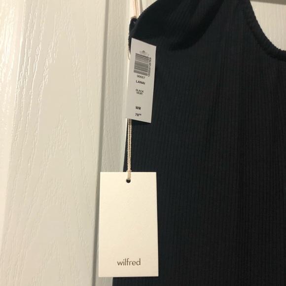 ARITZIA/ WILFRED Lanai Halter Midi Dress - Picture 3 of 5